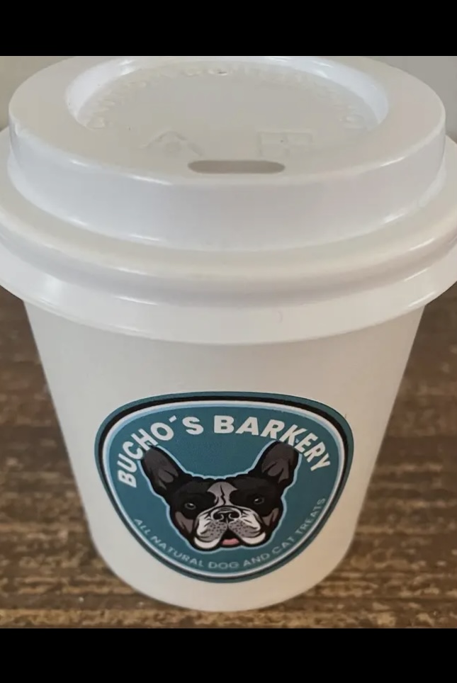 dog coffee treat